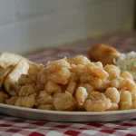 Calabash seafood on a platter.