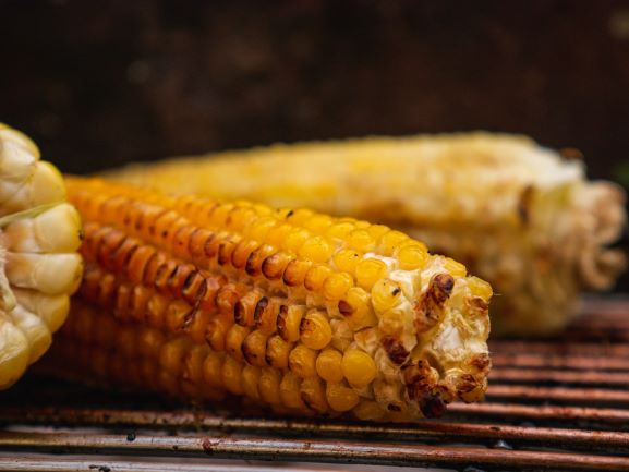 Corn On The Grill With Shrimp