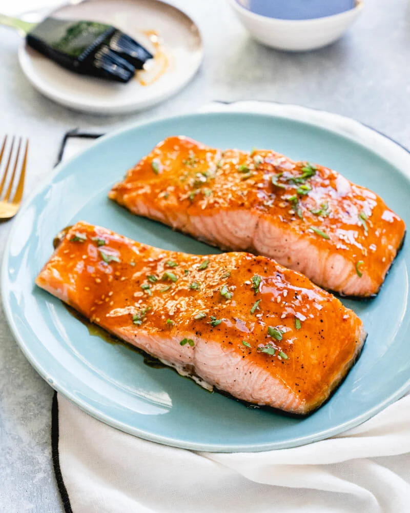 Pescatarian Meal Teriyaki Salmon