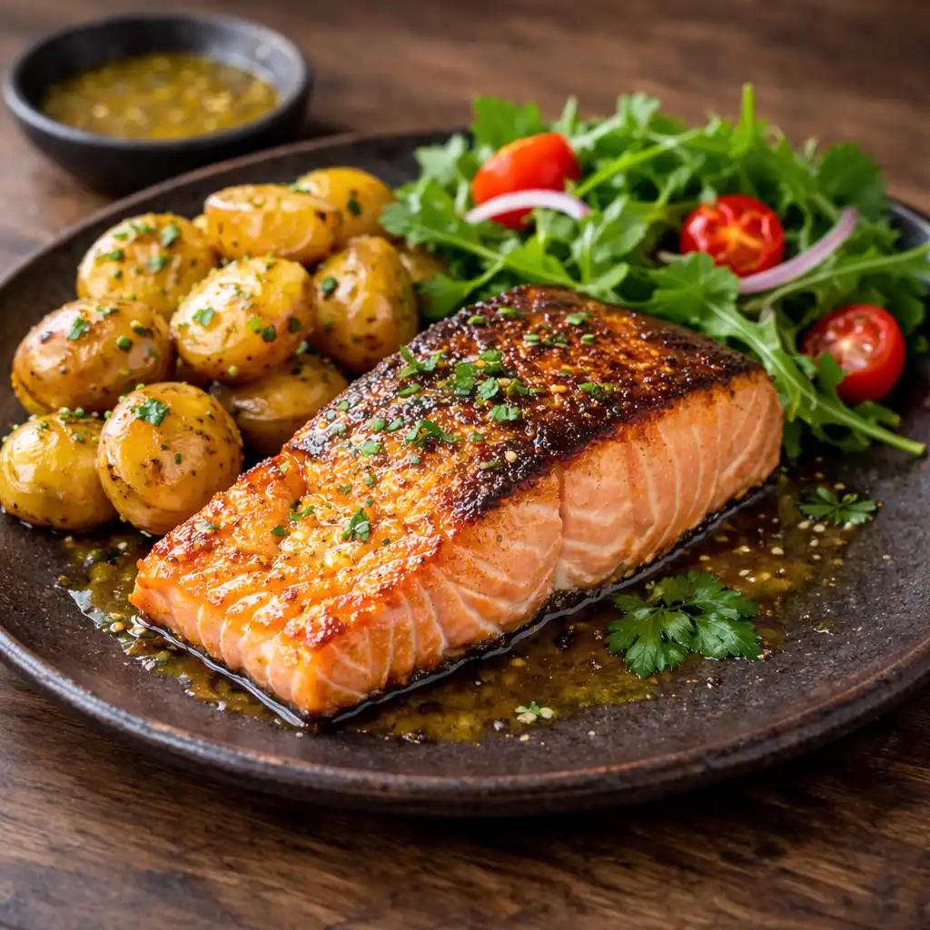 salmon as the best keto dish