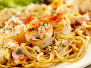 Shrimp scampi