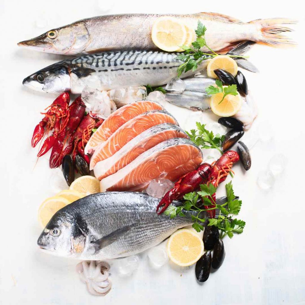 A-Plate-Of-Fresh-Tuna-White-Fish-and-Salmon
