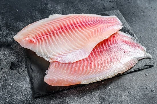 Tilapia, pictured here, is very mild on the fishiness scale. 