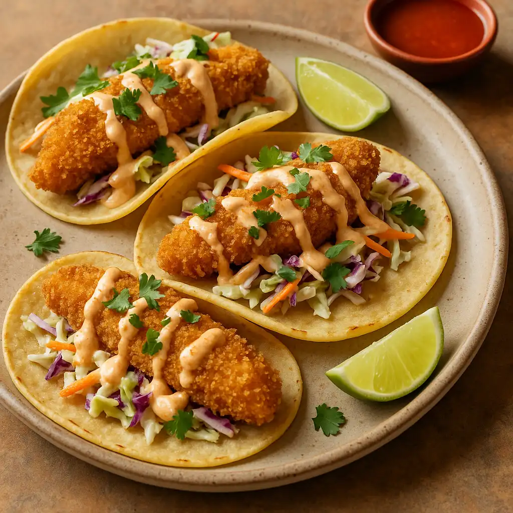 frying catfish for tacos