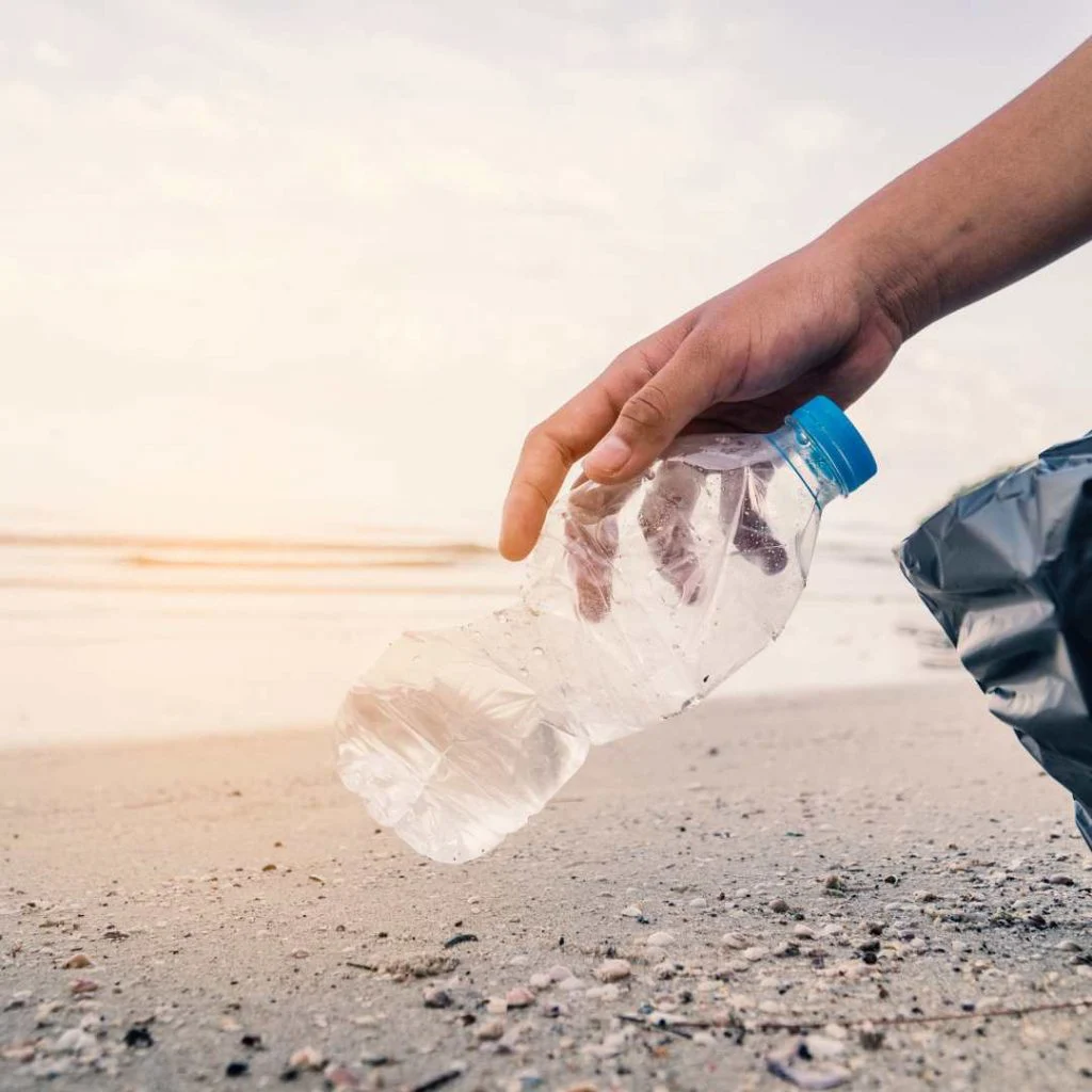 Marine plastic pollution