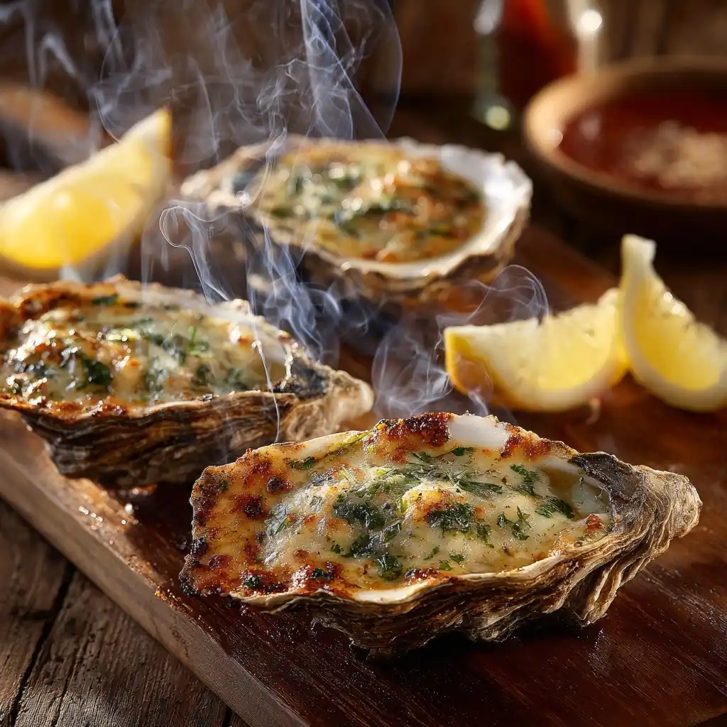 how to eat grilled oysters