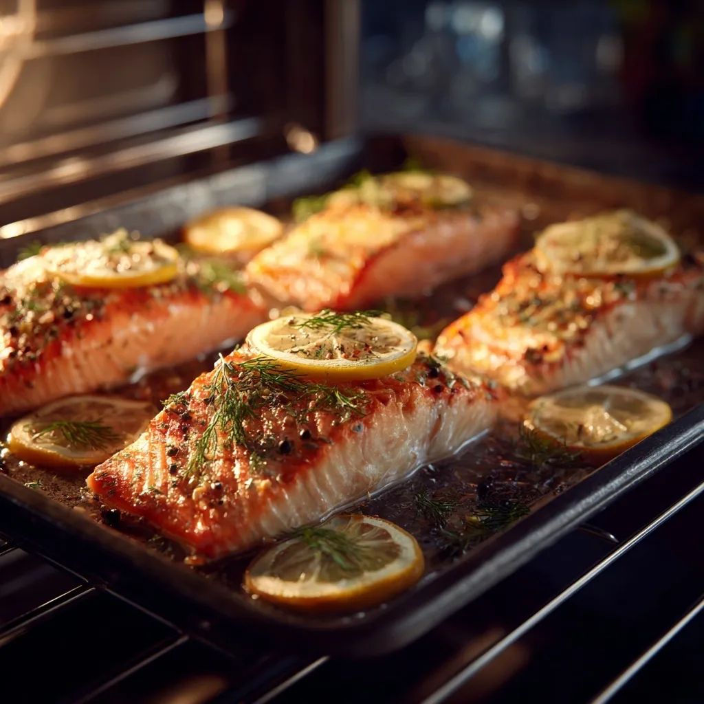 baking seasoned seafood