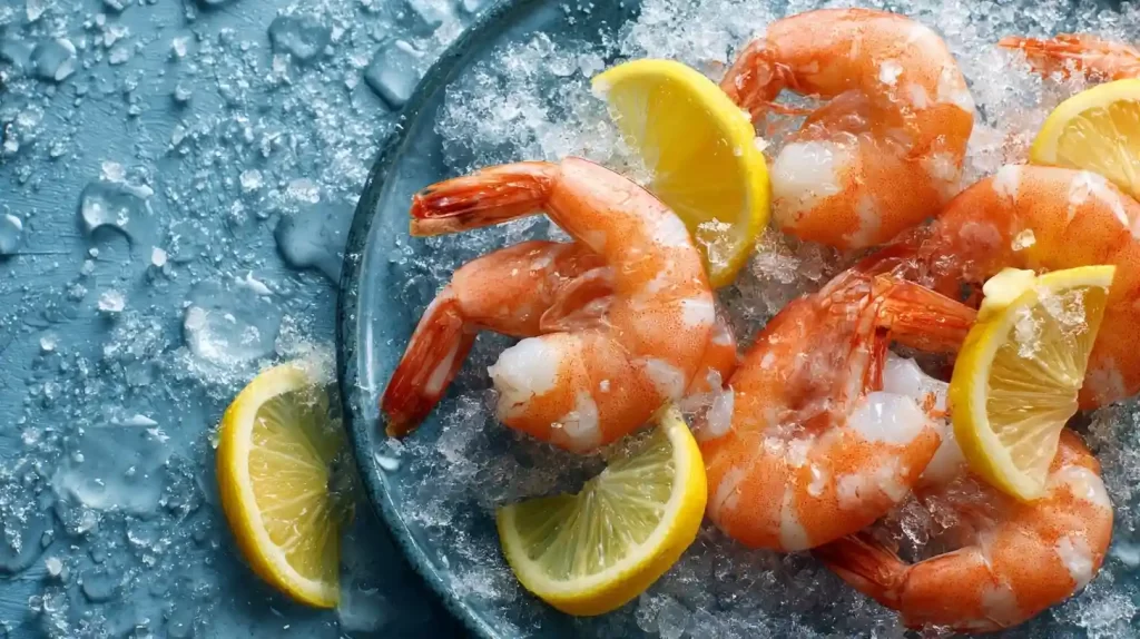 boiled shrimp calories