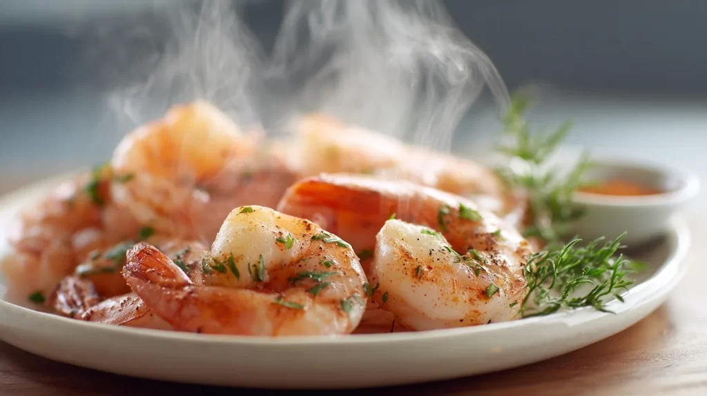steamed shrimp calories