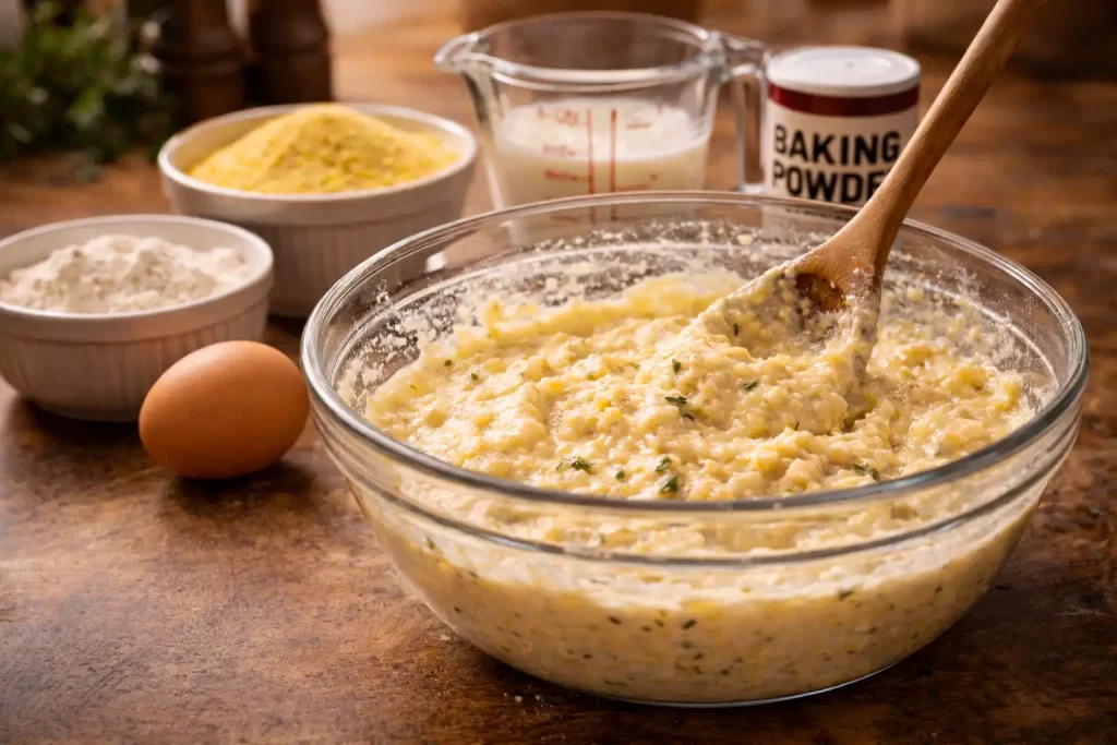 the process for cooking hushpuppies