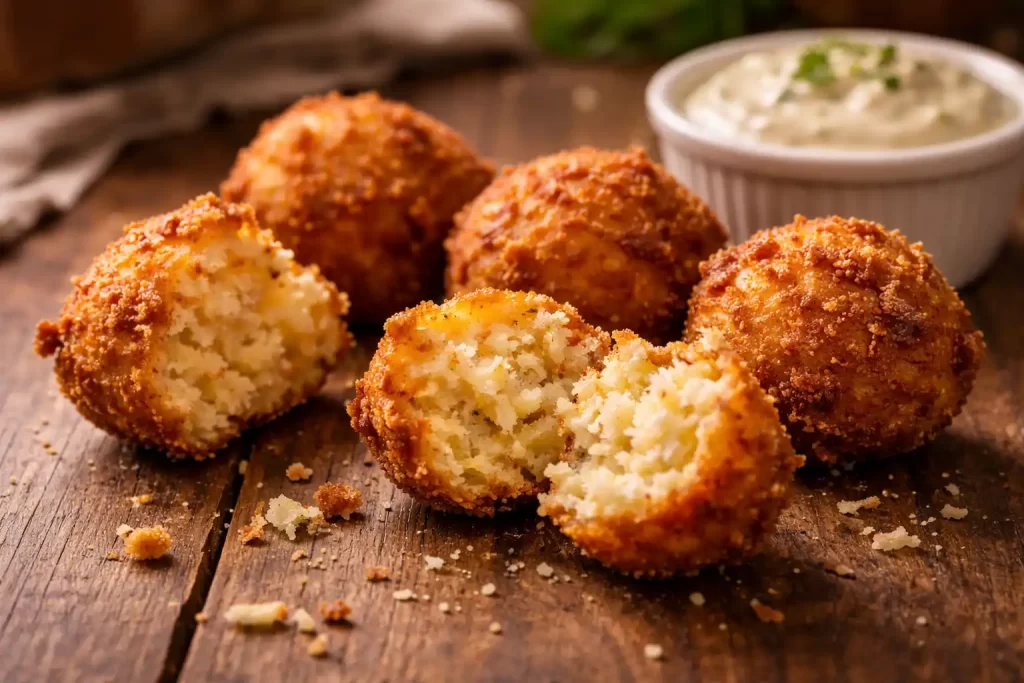 making light and fluffy hush puppies