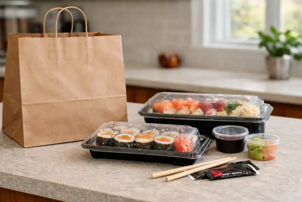 sushi takeout safety