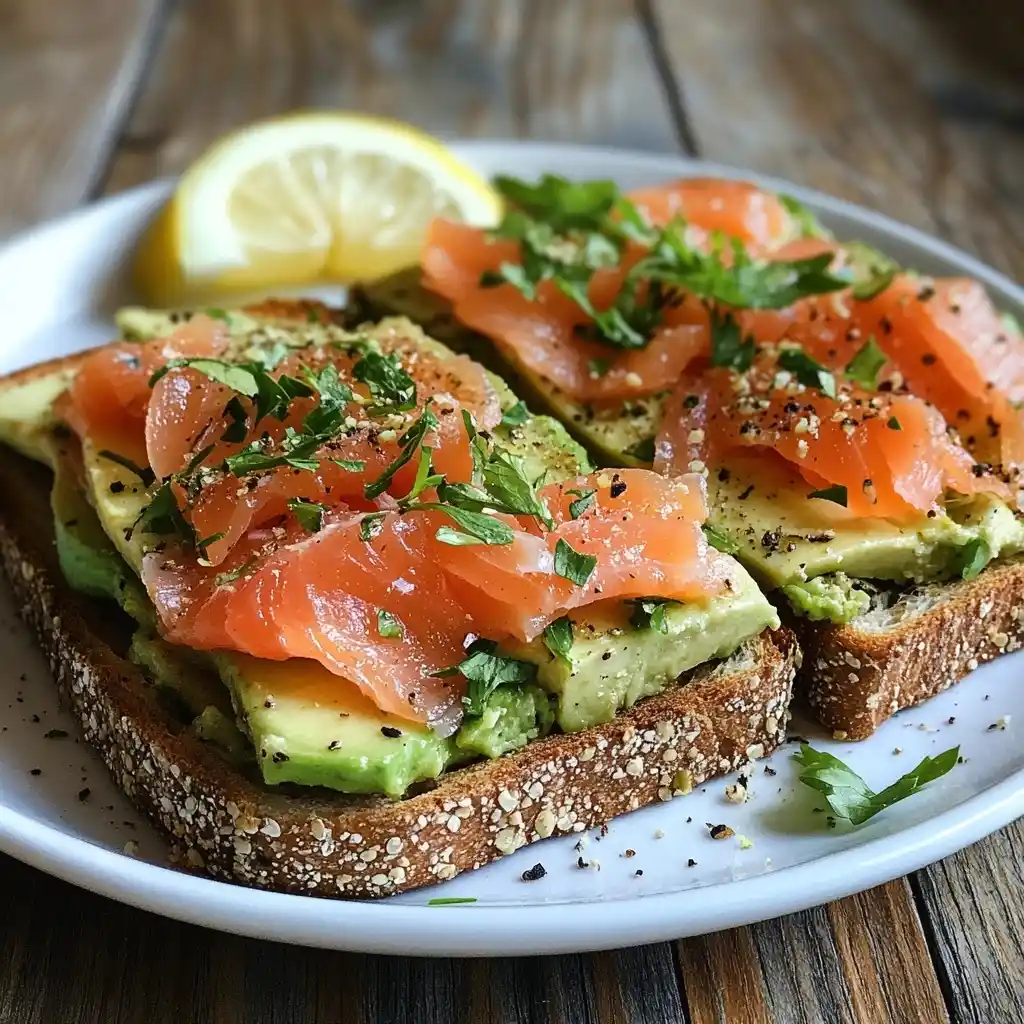 breakfast avocado toast