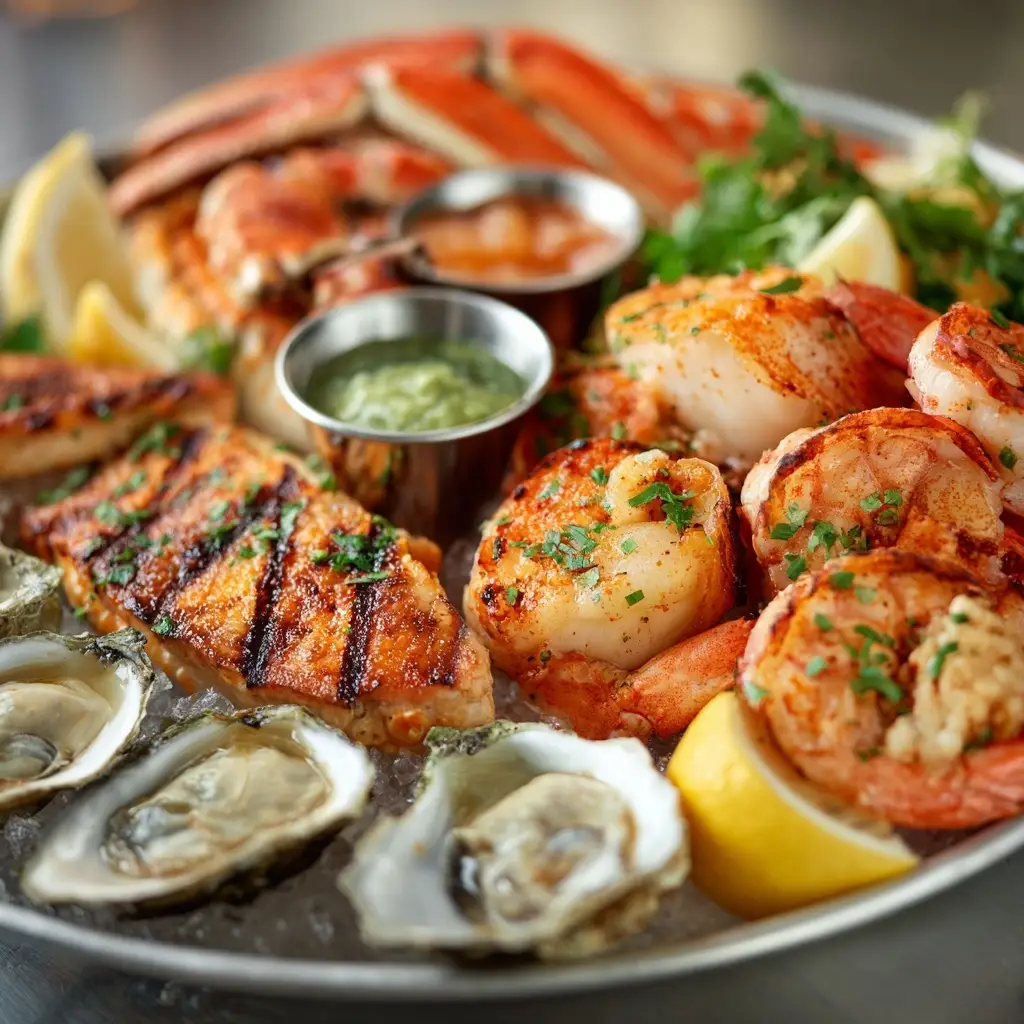 raleigh seafood platter ideas